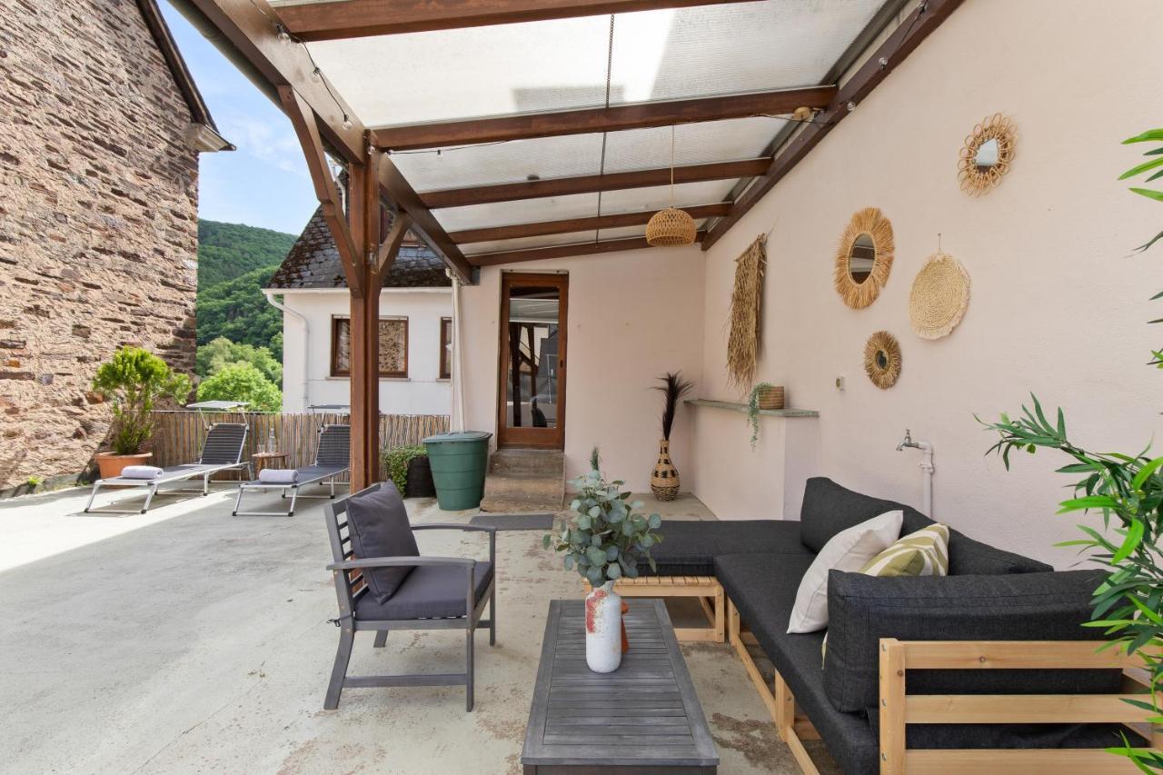Haus Blaue Traube Mit Moselblick Apartman Ediger-Eller Kültér fotó