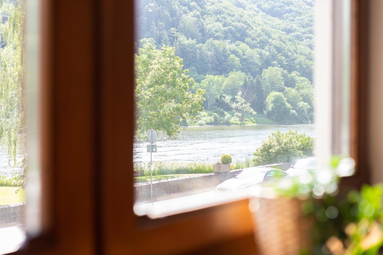 Haus Blaue Traube Mit Moselblick Apartman Ediger-Eller Kültér fotó