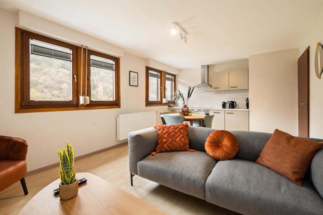 Haus Blaue Traube Mit Moselblick Apartman Ediger-Eller Kültér fotó